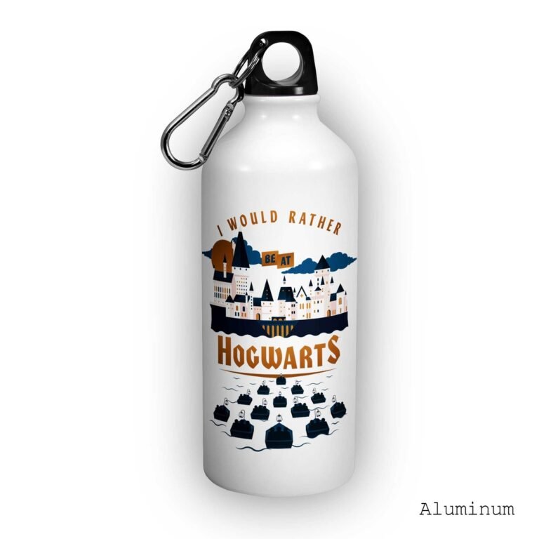 Harry Potter Water Bottle 17.6 FL OZ 520 ML Red Jared