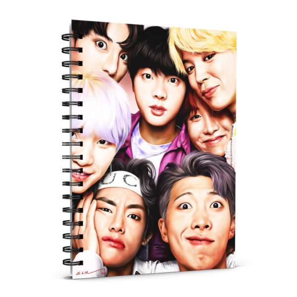 K-Pop Spiral Notebook
