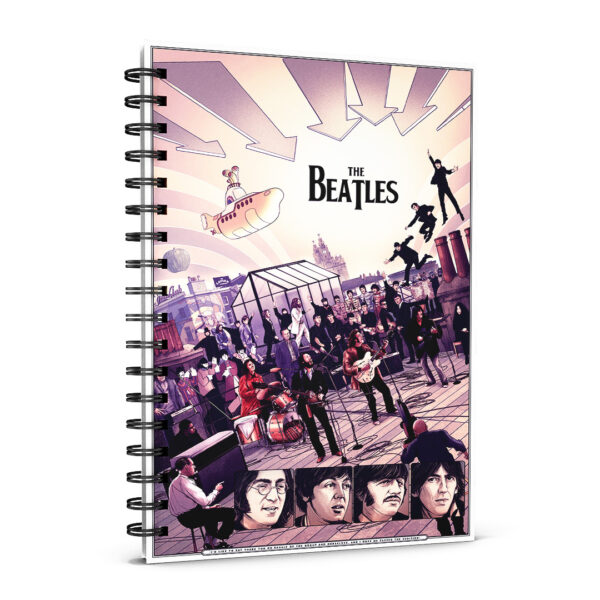 The Beatles Spiral Notebook