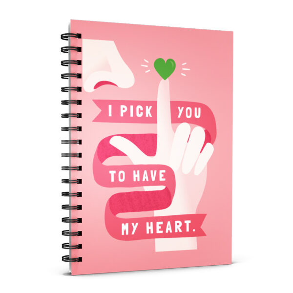 Romantic Spiral Notebook
