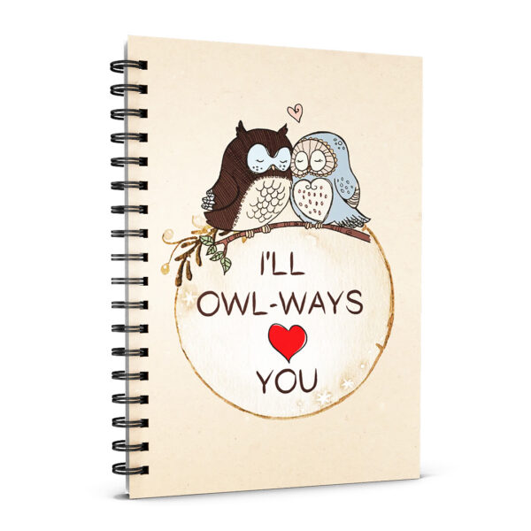 Romantic Spiral Notebook