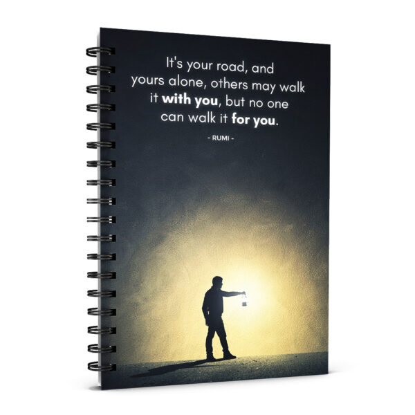 Sufi Mystic Spiral Notebook