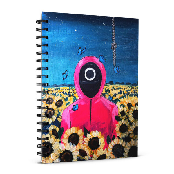 Squid Game Spiral Notebook