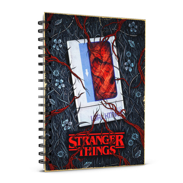 Stranger Things Spiral Notebook