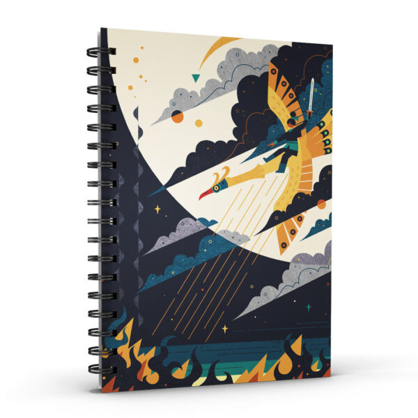 Artistic Spiral Notebook