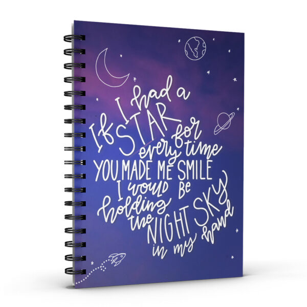 Romantic Spiral Notebook