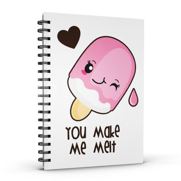 Romantic Spiral Notebook