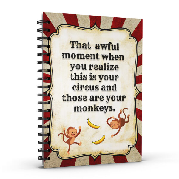 Funny Spiral Notebook