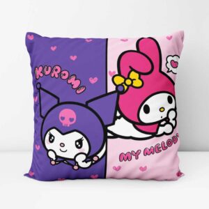 Kuromi and melody pillow
