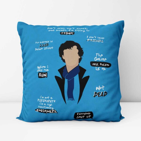 Sherlock Holmes Pillow