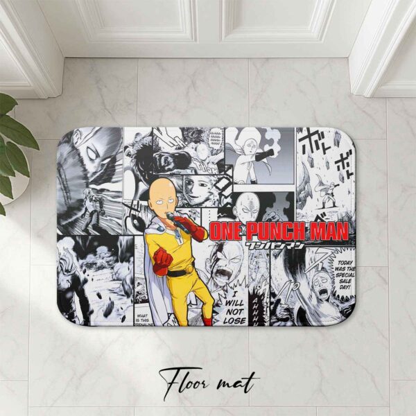 One Punch Man Door Mat