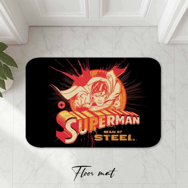 Super Man Door Mat