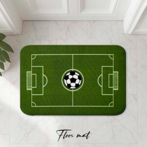 Football Theme Door Mat