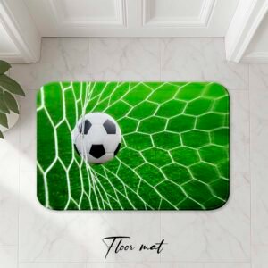 Football Theme Door Mat